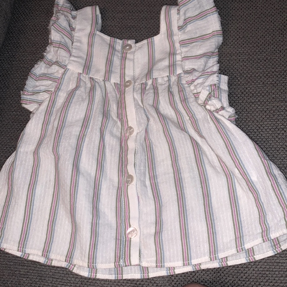 Zara ruffle sleeve 3-4 year old girls shirt